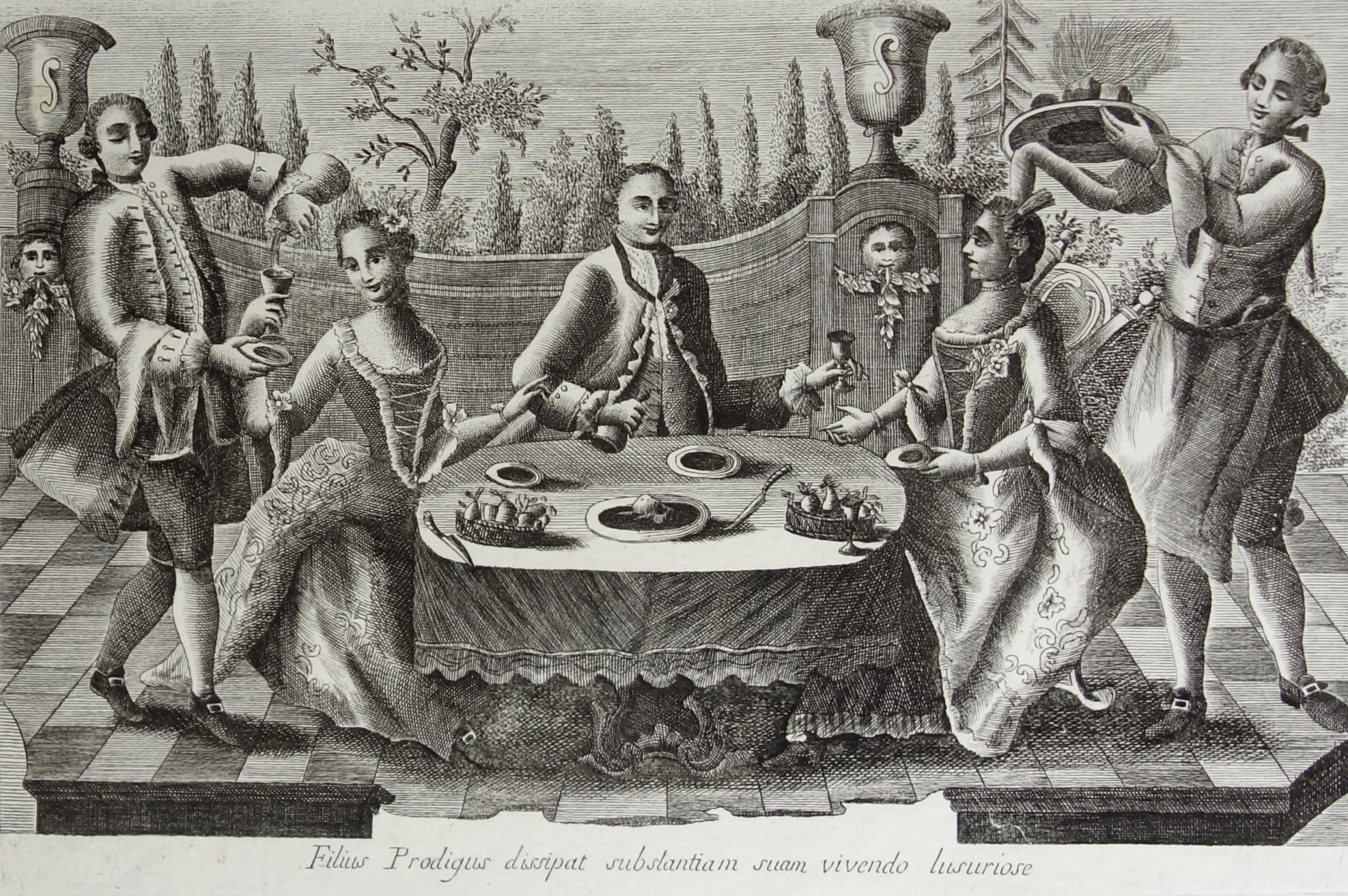 ECOLE ITALIENNE DU XVIIIE SIÈCLE