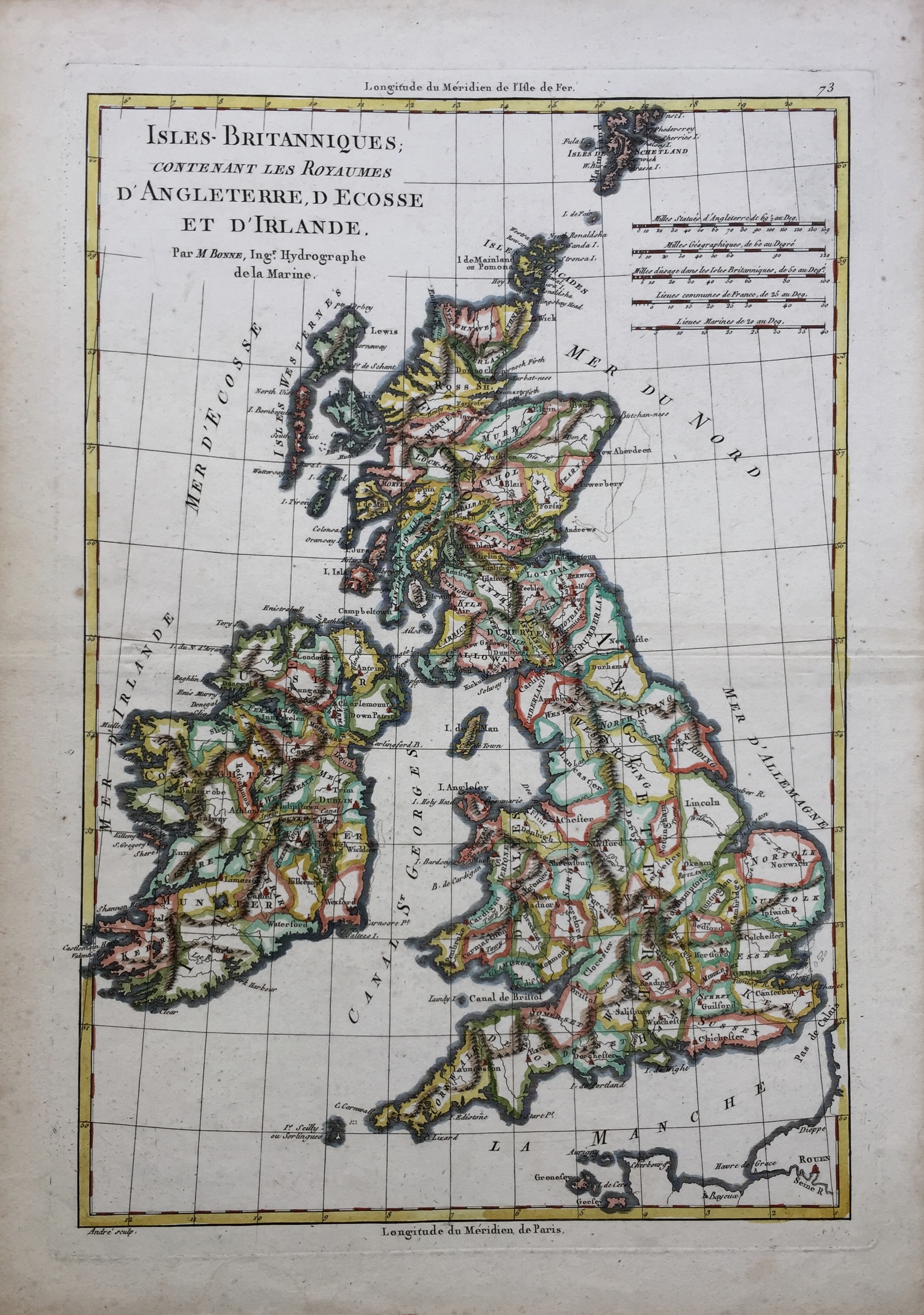 BONNE Rigobert (Géographe)