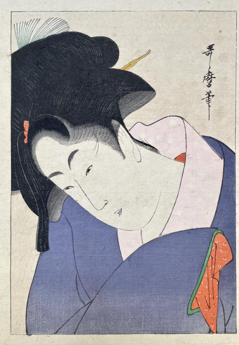 UTAMARO Kitagawa (d'après)