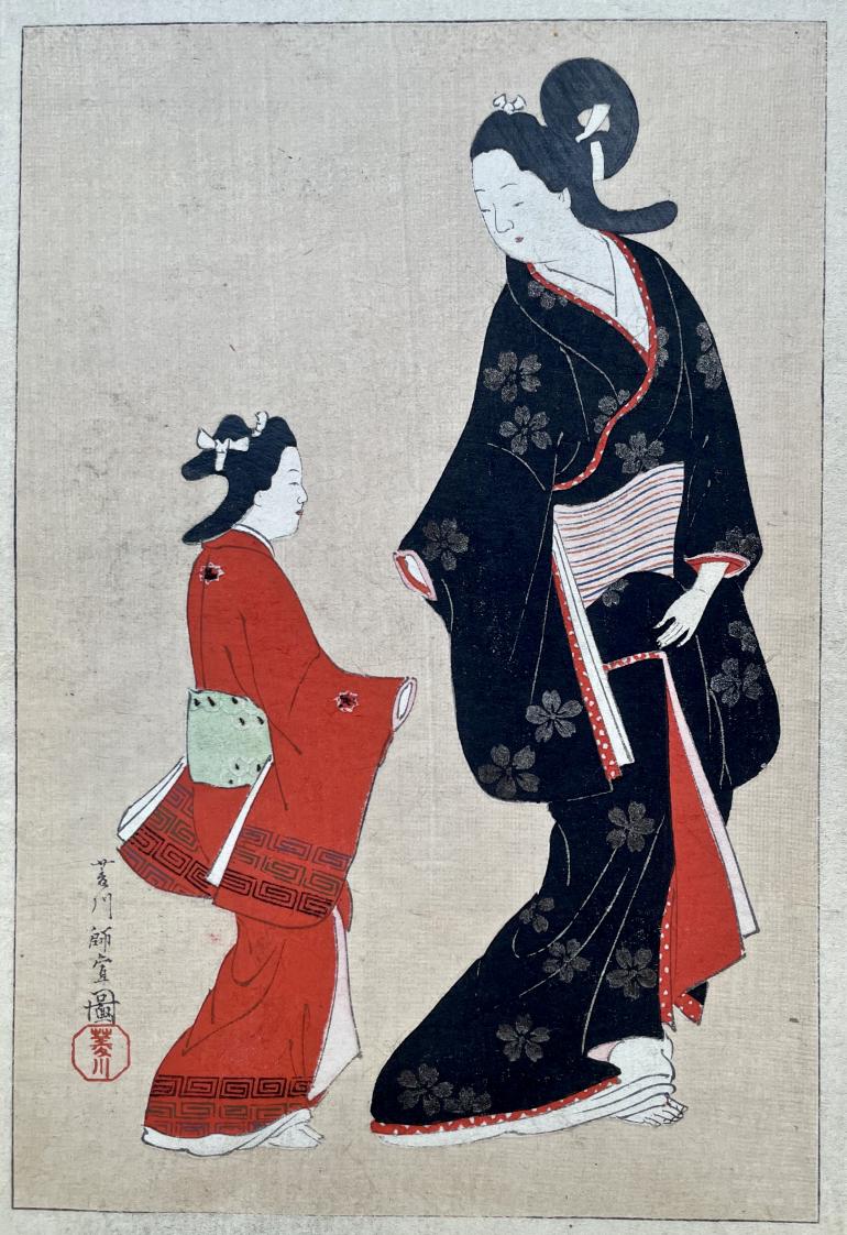 MORONOBU Hishikawa (d'après)