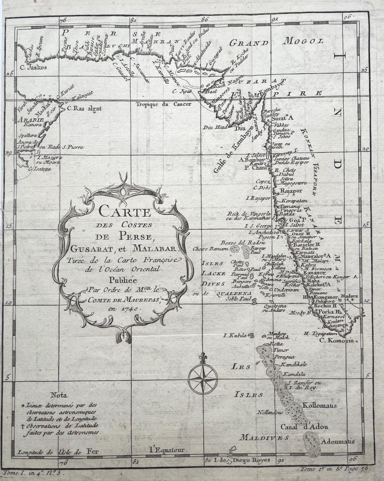 COMTE DE MAUREPAS, Jean-Fr�d�ric Ph�lypeaux