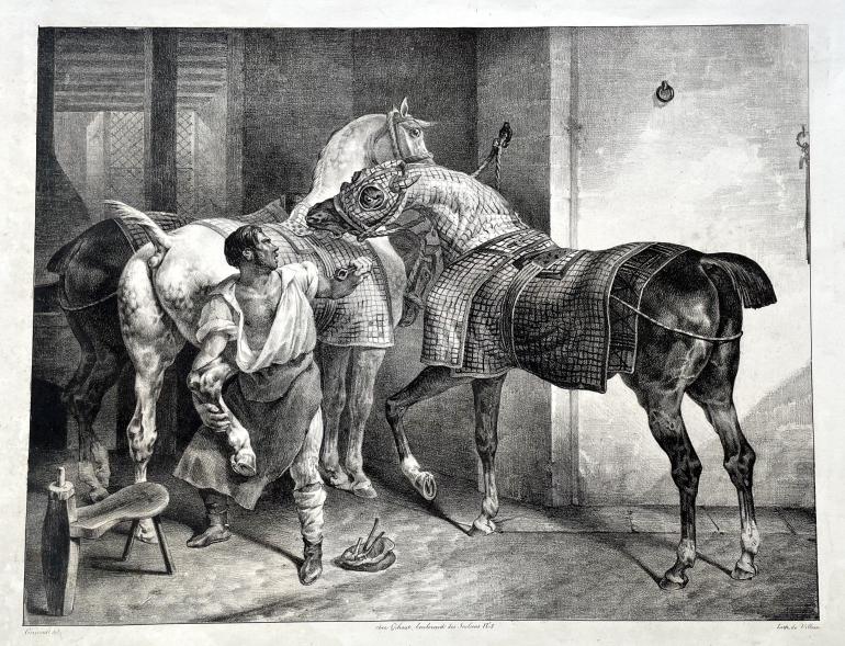 GERICAULT Théodore et COGNIET Léon